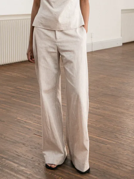 Hovedbilde Meya Lin Bukser - Cream