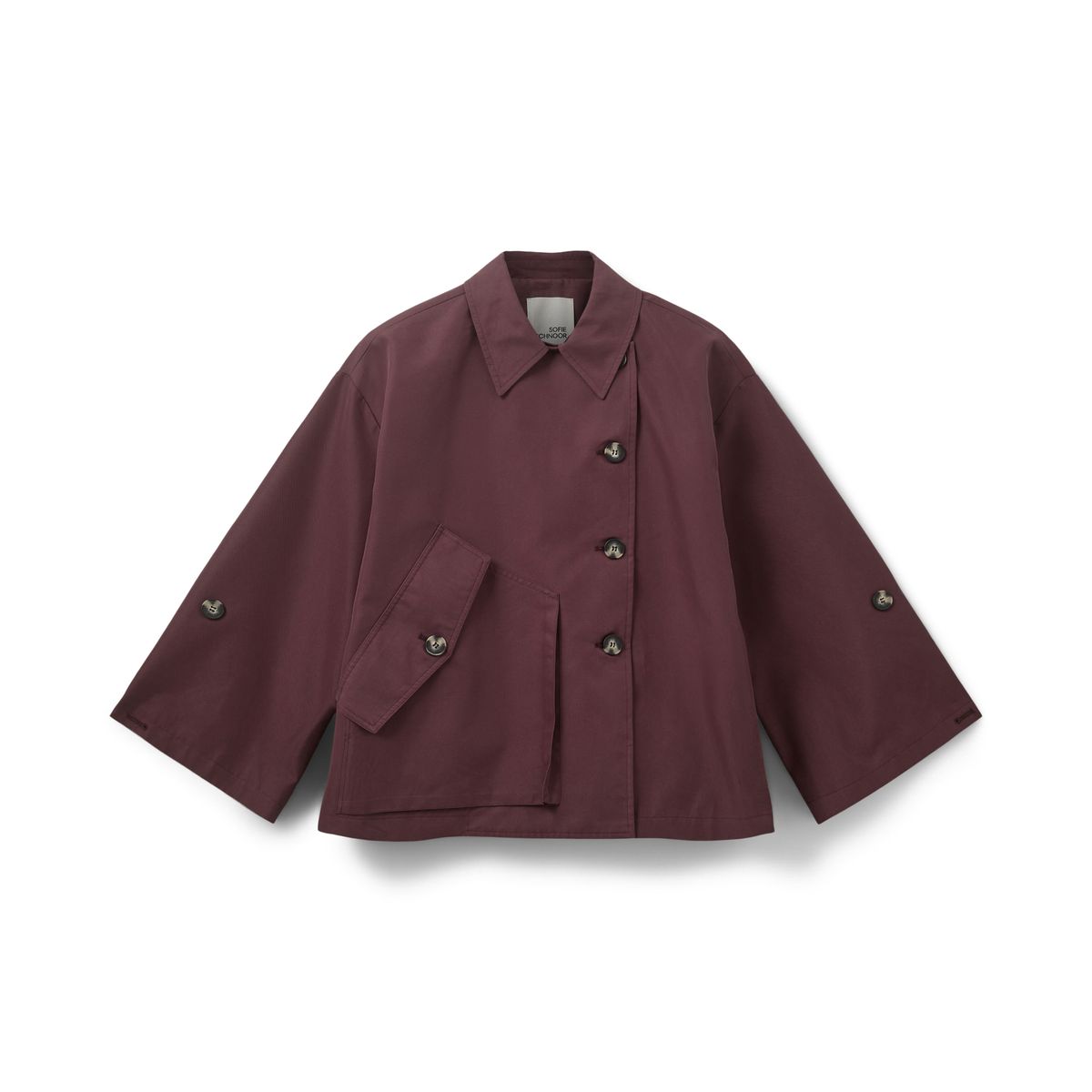 Agatha Jacket Burgundy