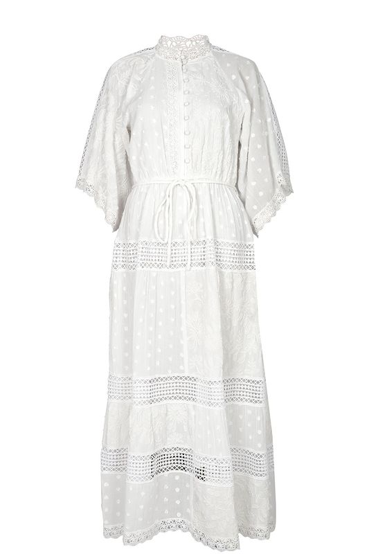 Villa Maxi Dress White