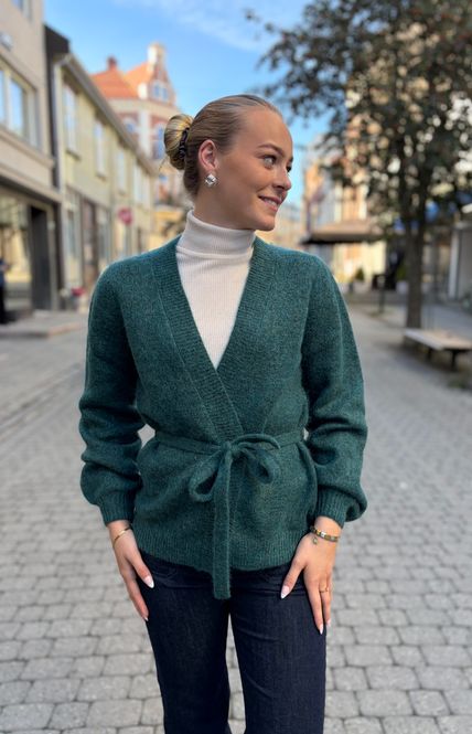 Hovedbilde Caroline Wrap Cardigan - Royal Azur