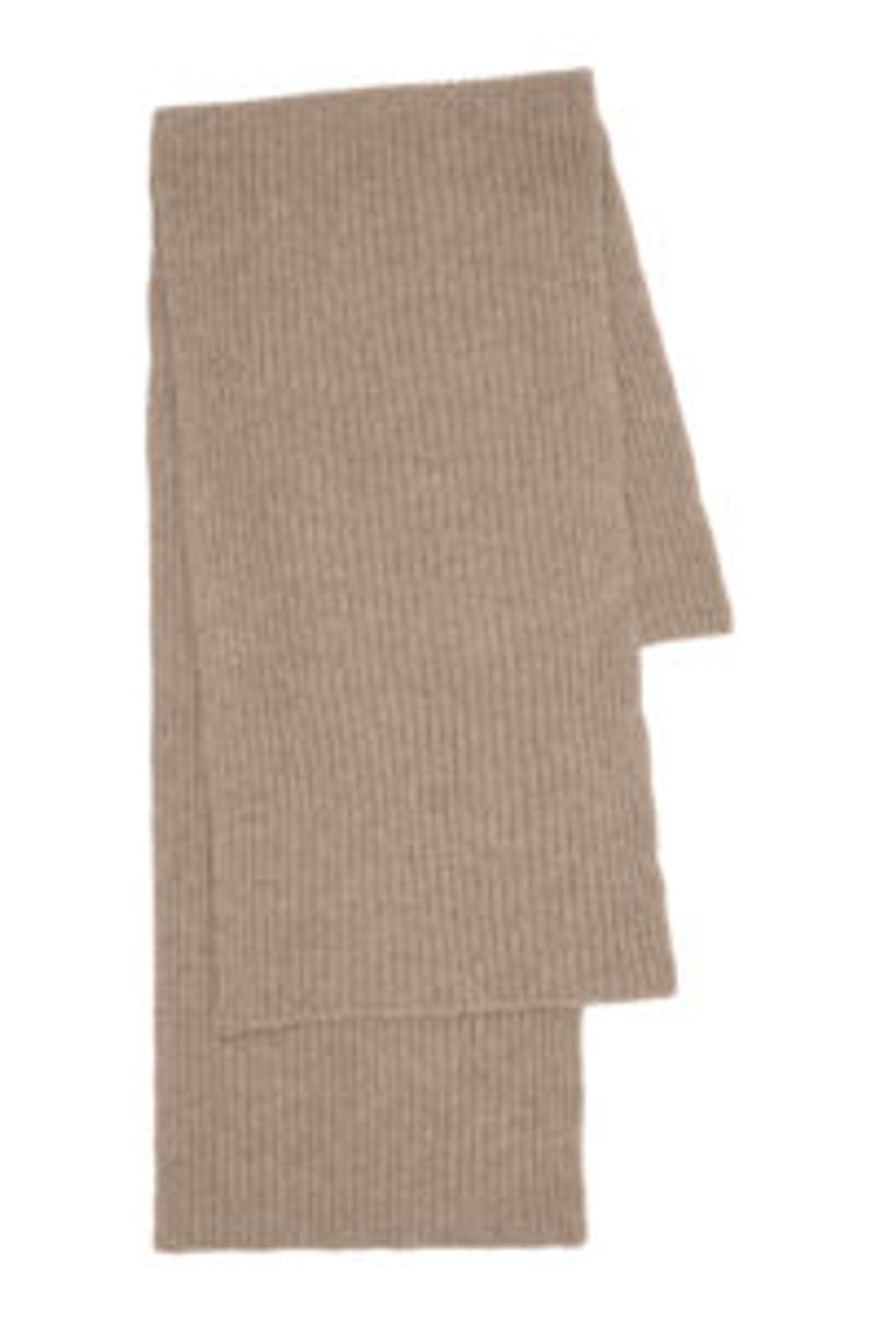 Silje Scarf Light Brown Melange