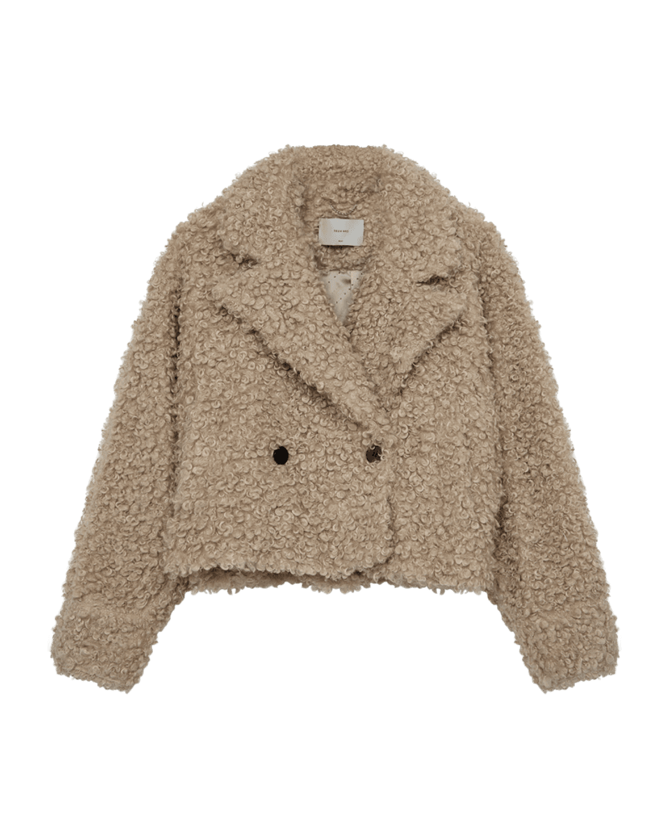 Curly Jacket Peyote Melange