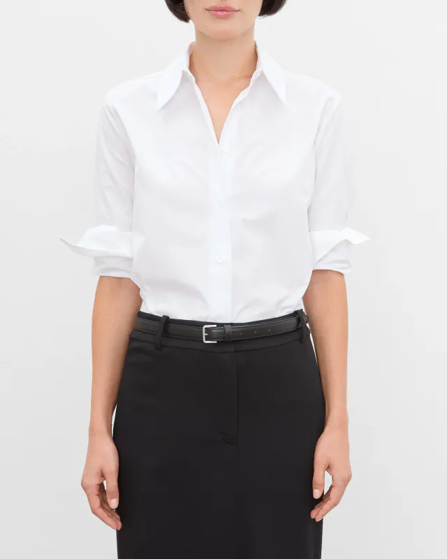 Babette Leather Belt Black
