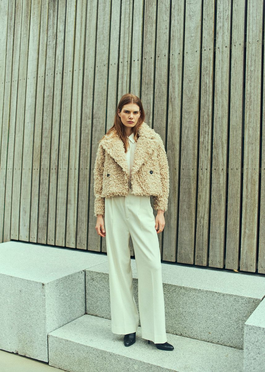 Curly Jacket Peyote Melange